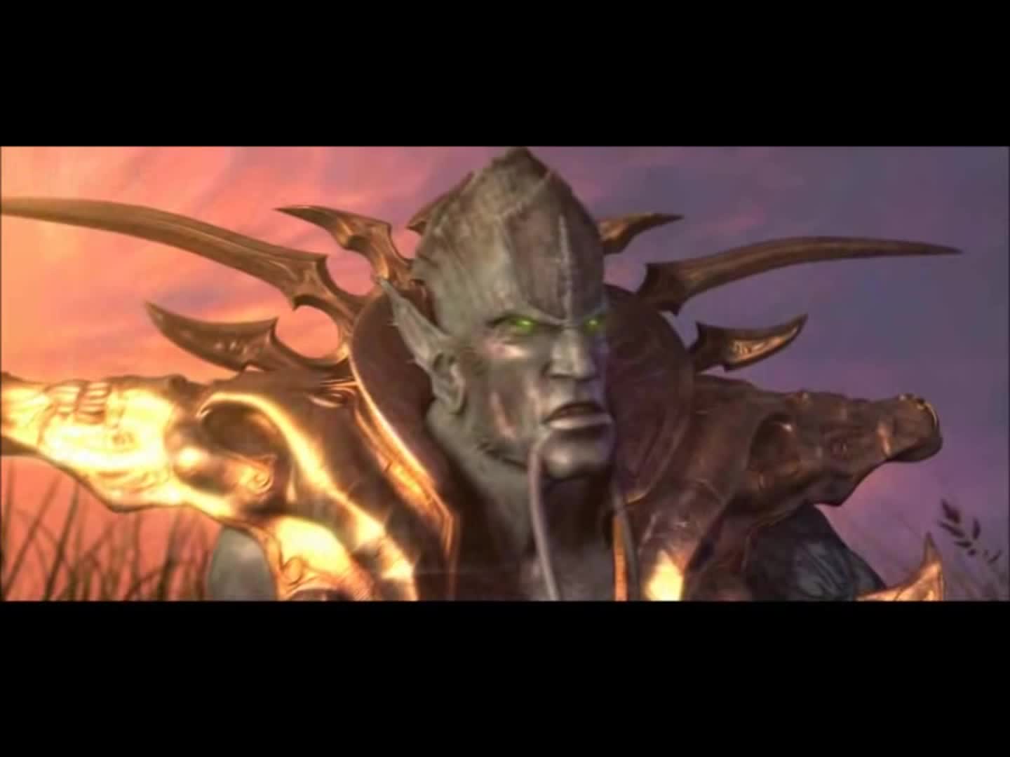 War3过场动画：阿克蒙德摧毁达拉然