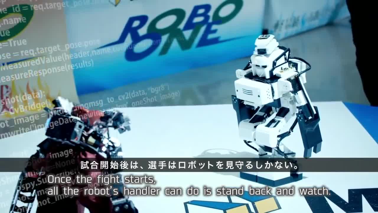 日本双足机器人格斗大赛集锦