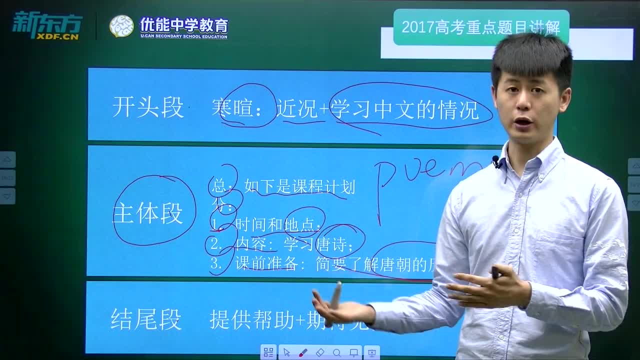 2017高考（全国卷1）试卷：方瑞老师讲解英语