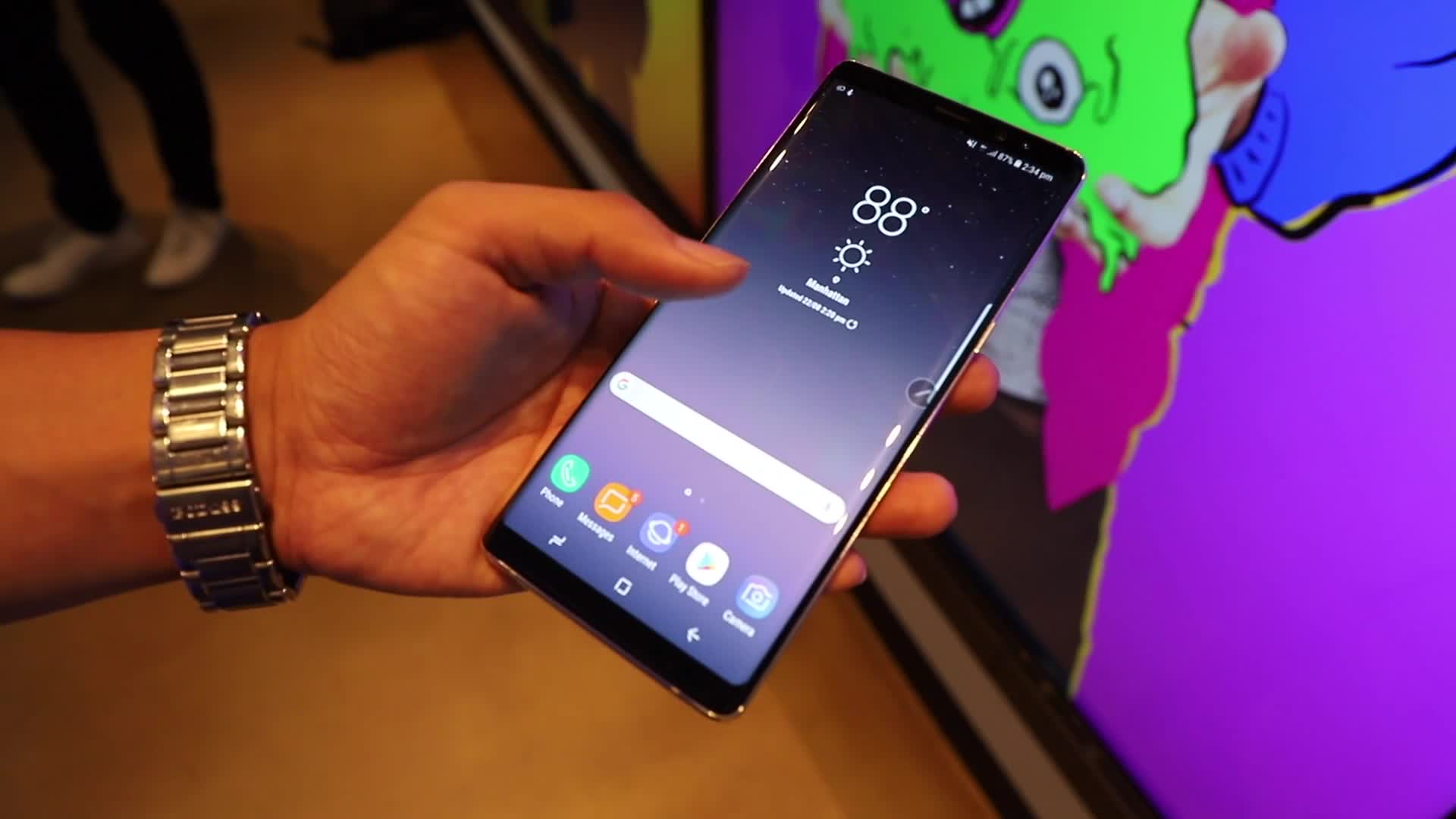 三星Galaxy Note 8试玩