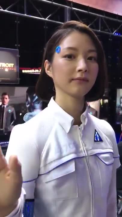 东京游戏展现身'机器人"引发网友争议