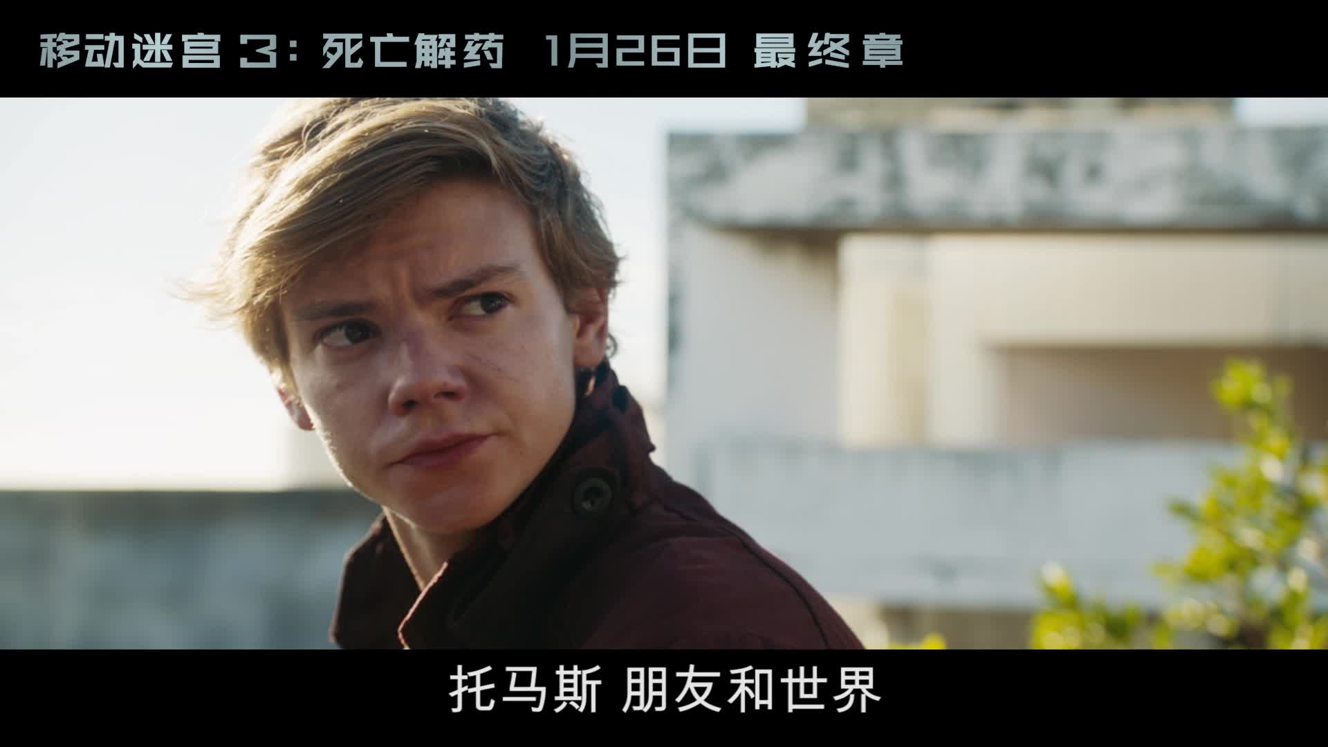 《移动迷宫3》发布“终章结局”预告