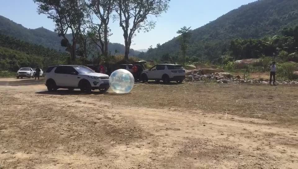 虎父趣味挑战之带球射门