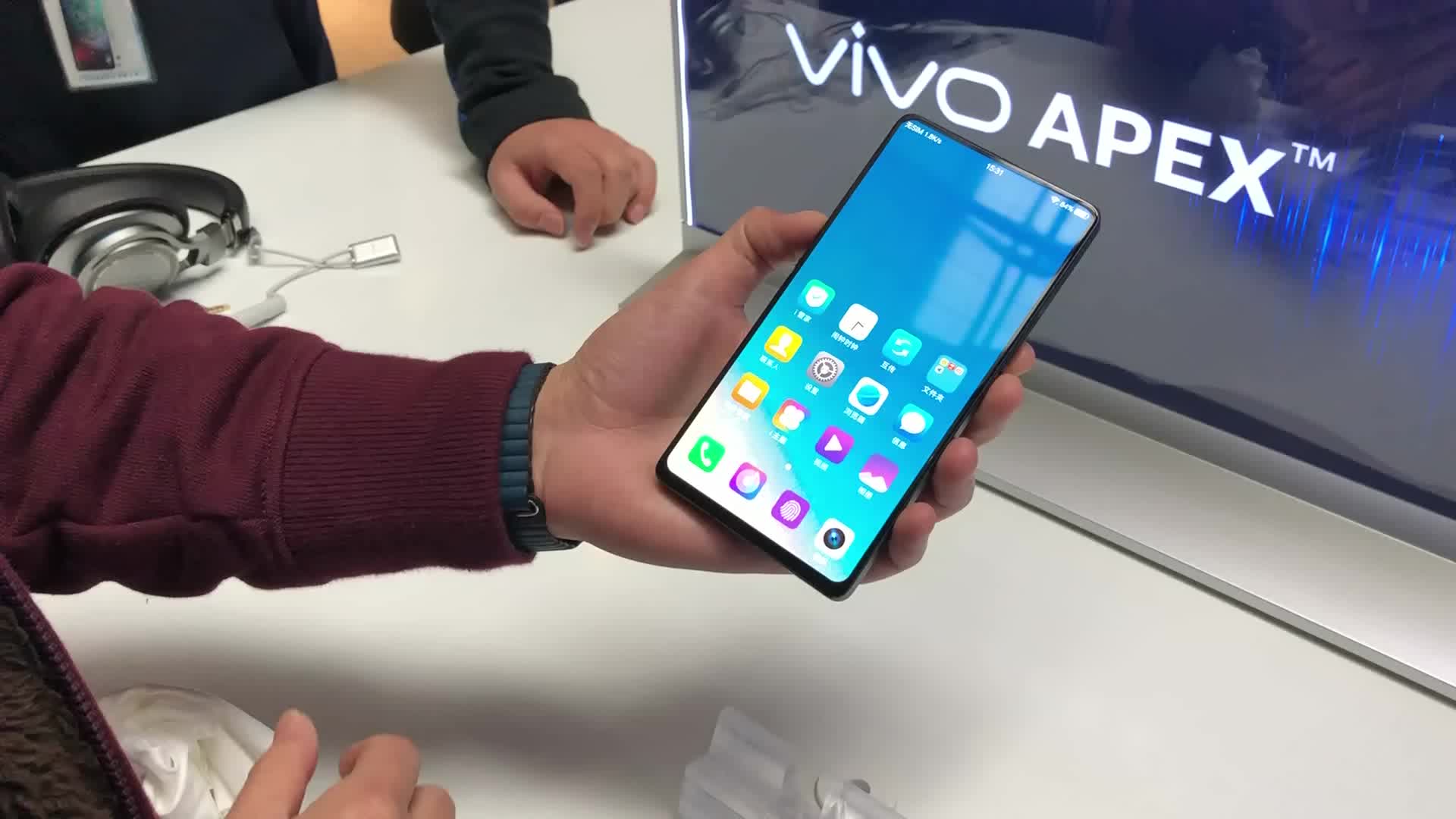 vivo APEX全面屏概念机体验